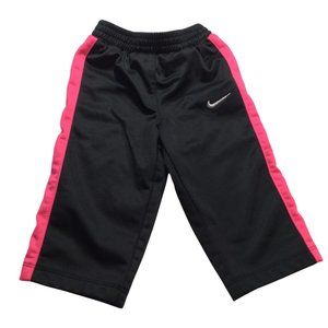Black/Pink Athletic Pant w/ Brand Logo